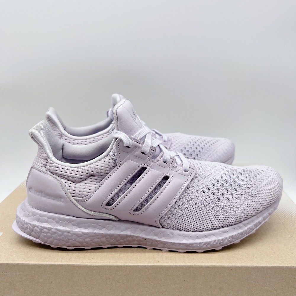 Adidas Ultra Boost 1.0 DNA Running Shoes Silver Dawn/Purple GY9904 Womens US 6.5